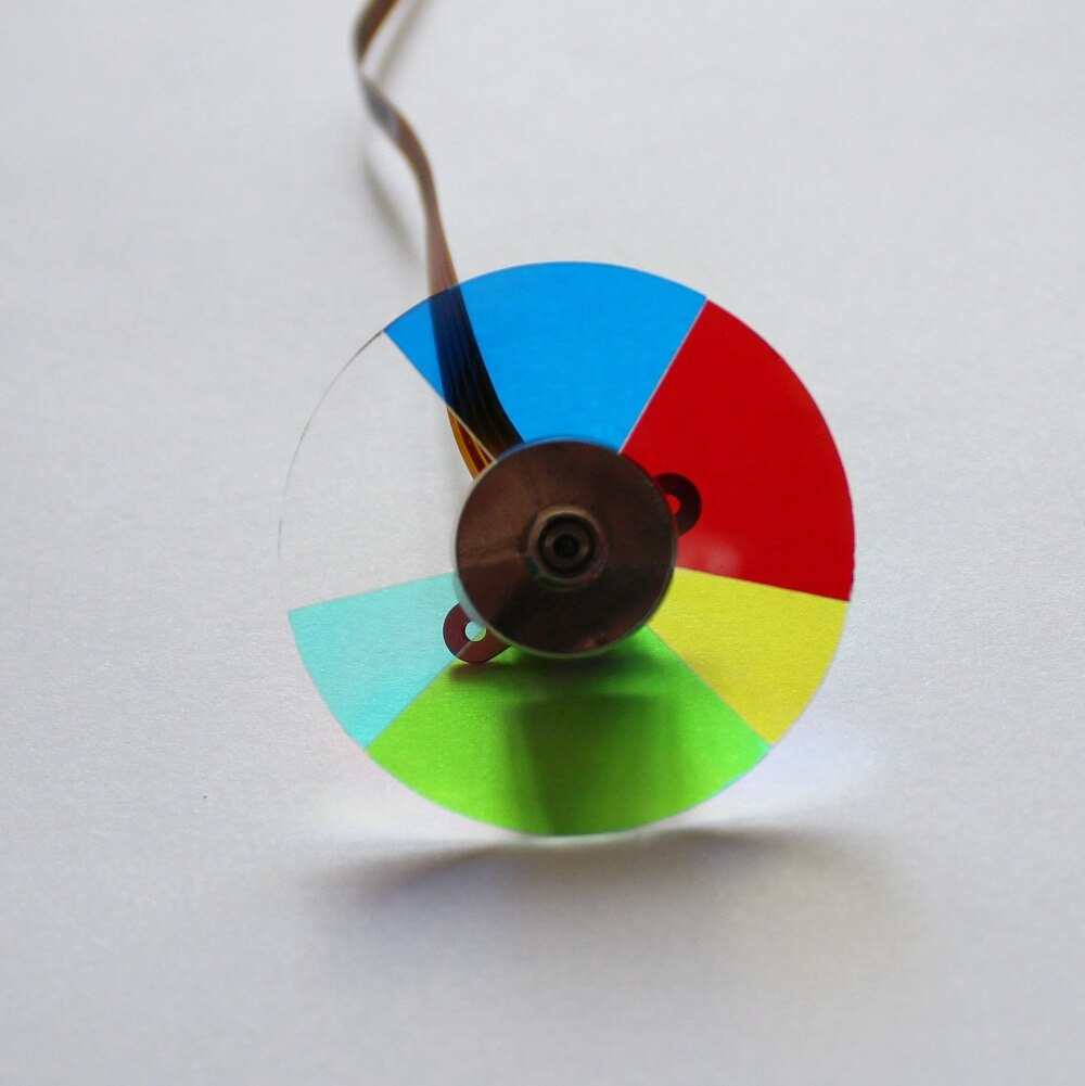 100% Accessories Projector Color Wheel For ViewSonic PJD5123 PJD6831 PJD5221 PJD6221 PJD5133