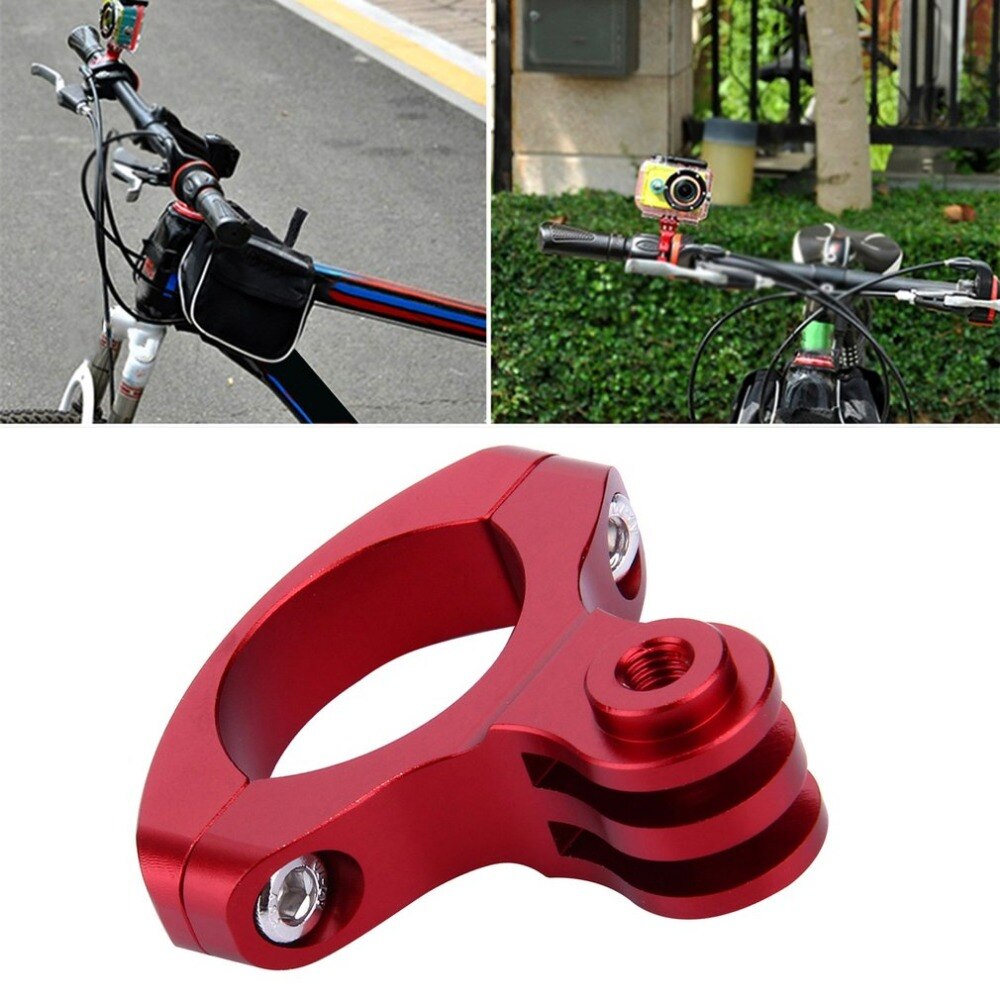 Puluz o form cykelmontering cykelklämhållare actionkamera styrstol sadelstolpe fäste för gopro xiaoyi aluminium