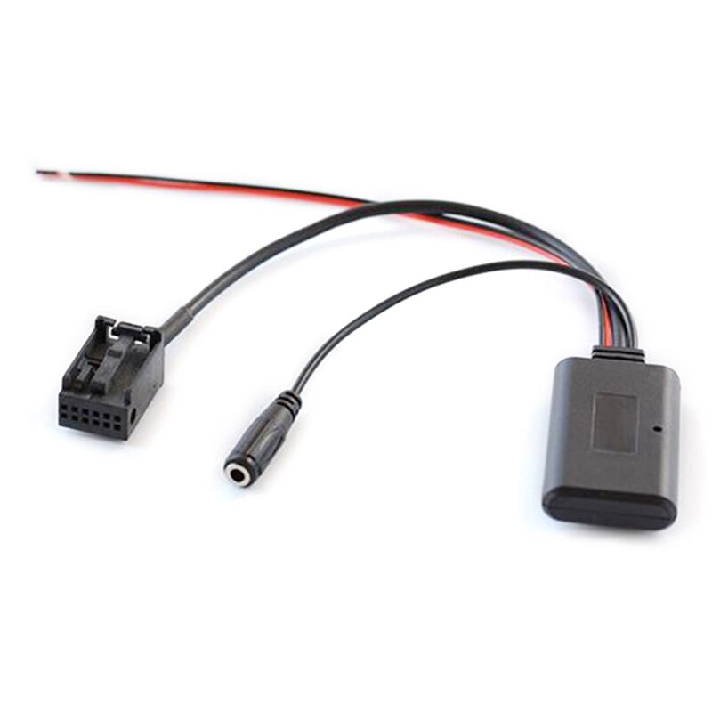 Bluetooth AUX Input Adapter Smartphone Calling Handsfree Microphone Cable 6XDB