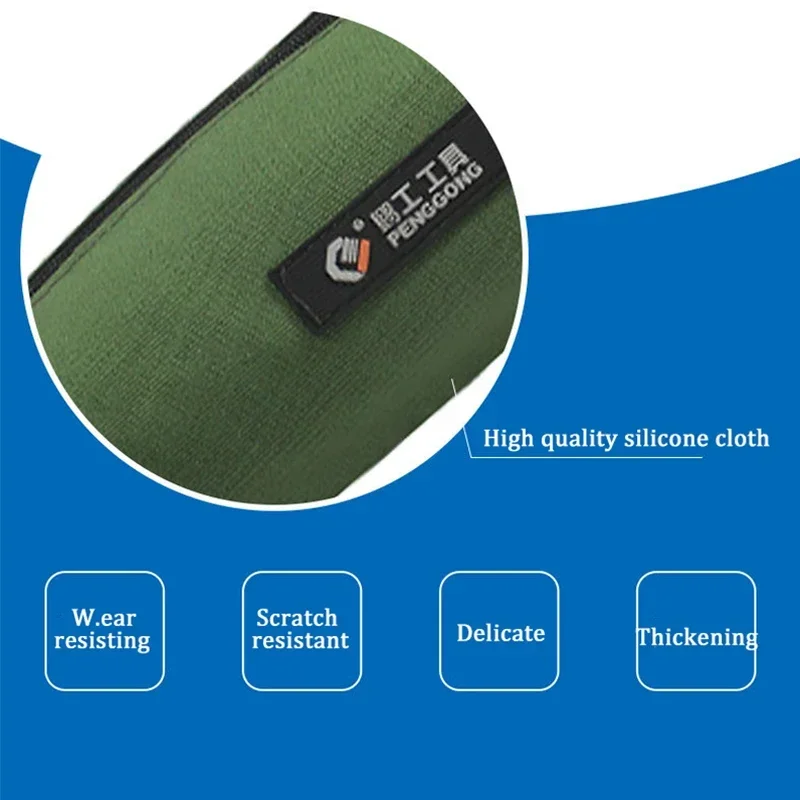 Dikke duurzame canvas tas Gereedschapstas Opbergorganisator Instrumenttassen Draagbaar voor elektrisch gereedschap Draagtas Multifunctionele tas