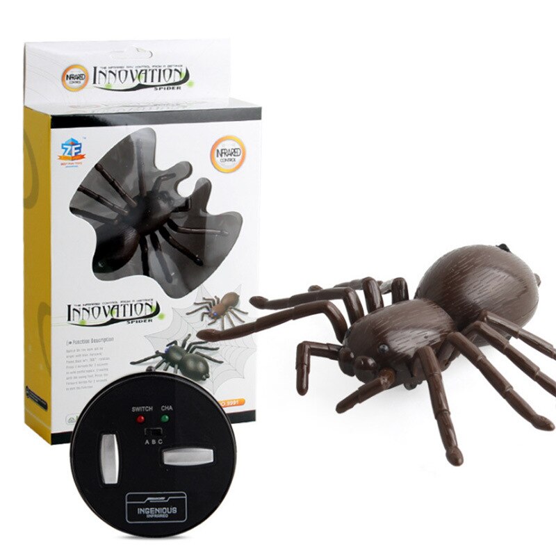 Cucaracha eléctrica con Control remoto para niños, juguete de simulación de insectos, araña infrarroja, cucarachas: 4