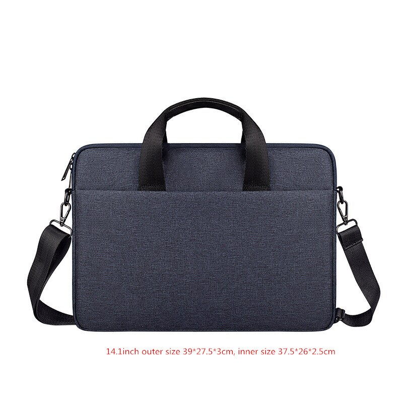 Sacchetto Del Computer Portatile Valigetta sismica Ufficio Alleggerire Up delle Donne degli uomini Alla Moda di Spalla Crossbody borsa Da Viaggio Calcolatore Del Telefono Delle Cellule Del Sacchetto Fornitori di Beni: Navy M