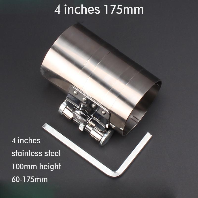 Car Engine Piston Ring Compressor Tool Wrench Adjustable Installer Band Tools: 4 inches 175mm CD