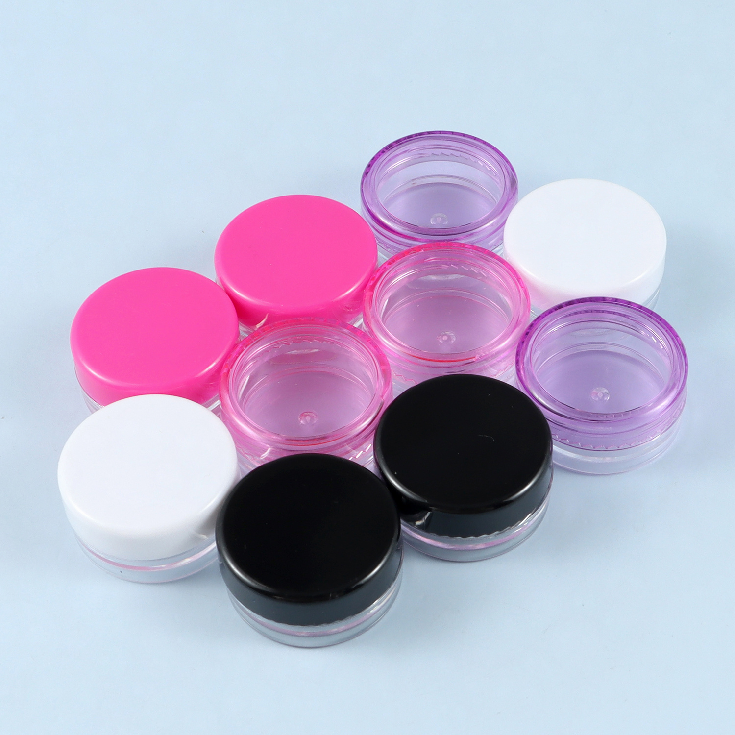 10 teile/los 3*1,5 cm Mini Kunststoff Kasten Runde Transluzente Verpackung Lagerung Kasten Staubdicht Langlebig Starke Schmuck fallen Container