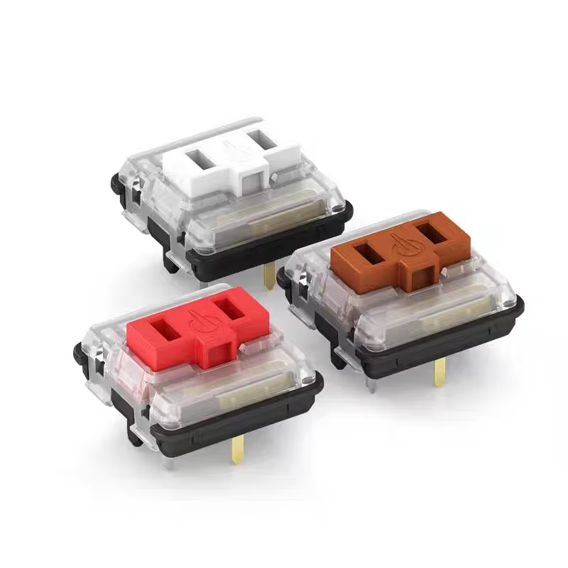 Kailh Low Profile Switches 1350 RGB Clicky Tactile Lineair Wit Rood Bruin Schakelaar Mechanisch Toetsenbord DIY Laptop Hitbox Schakelaar