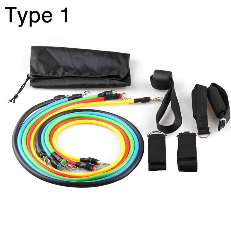 Fitness Widerstandsband Mit Fußpedal - Bauchmuskeltrainer Für Zuhause, Yoga & Sit-Up Übungen