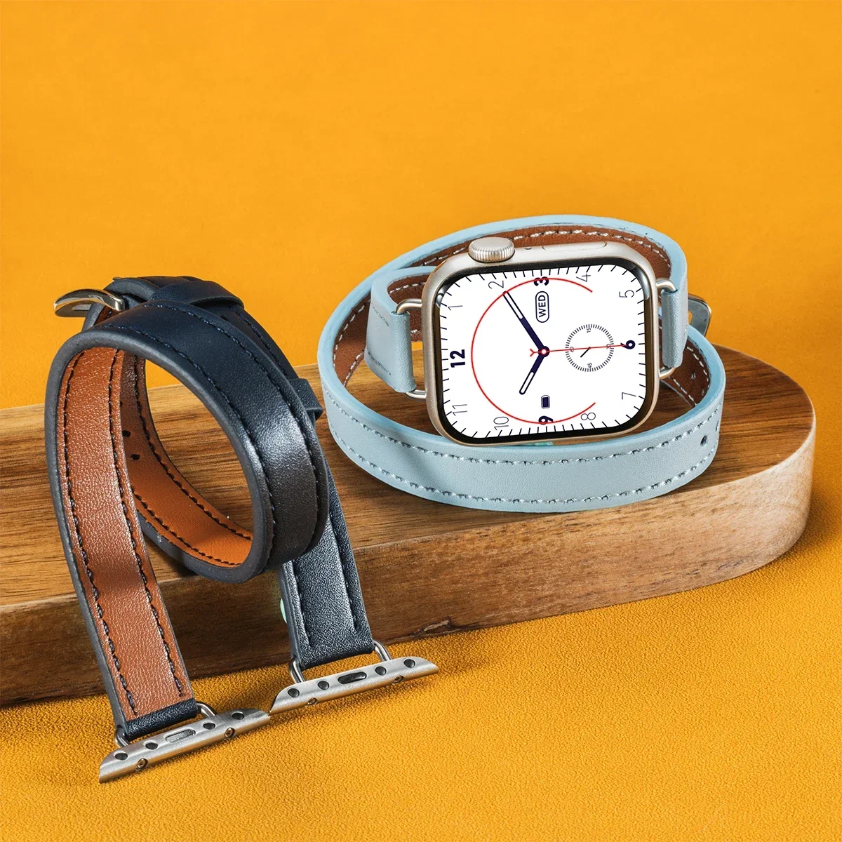 Lederen band voor Apple Watch Band 10 42MM 46mm 41 45mm 40 44mm Correa voor IWatch Series10 9 8 7 6 SE 5 4 Ultra 2 49mm Armband