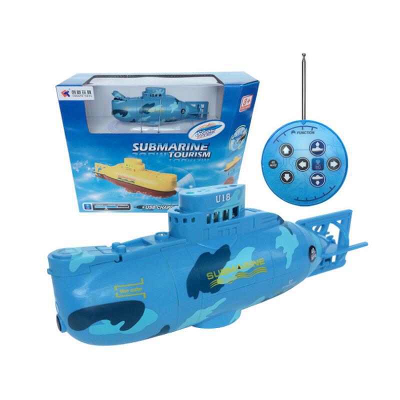 4 kanaals onderwater Onderzeeër Kernonderzeeër rc boot Mini afstandsbediening boot kinderen Model Speelgoed