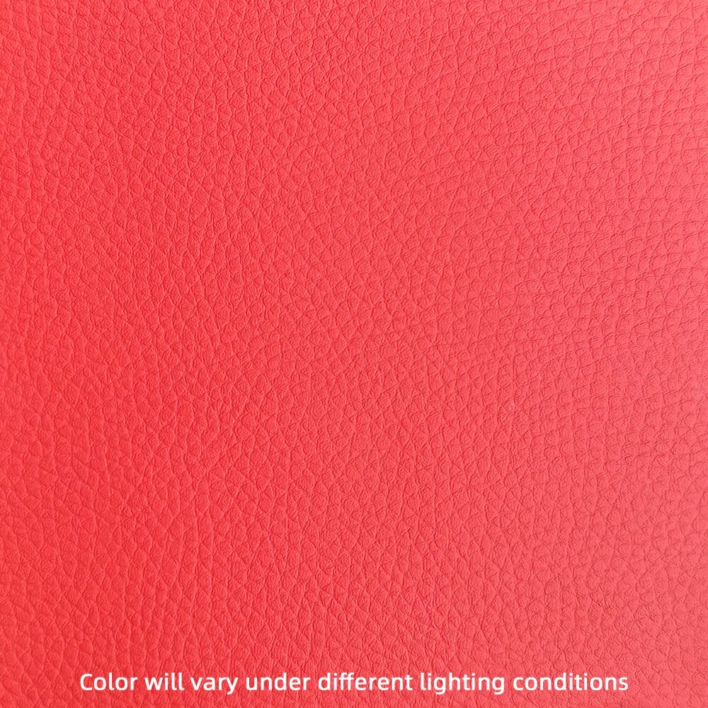 0.9Mm Zacht Kunstleer Met Zelfklevende Reparatie Lederen Banken, Leren Tafels En Stoelen Diy Ambachten Pvc Leer: 19x30 cm / Rood