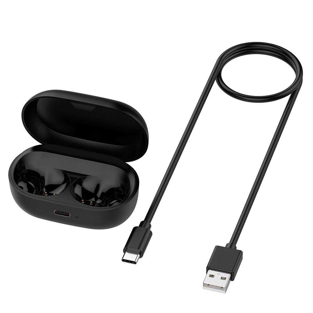 Opladerhoes voor Jabra Elite 7 Pro oordopjes Type-C-poort Draadloze oplader Case Vervangende oplader Case Cradle Dock