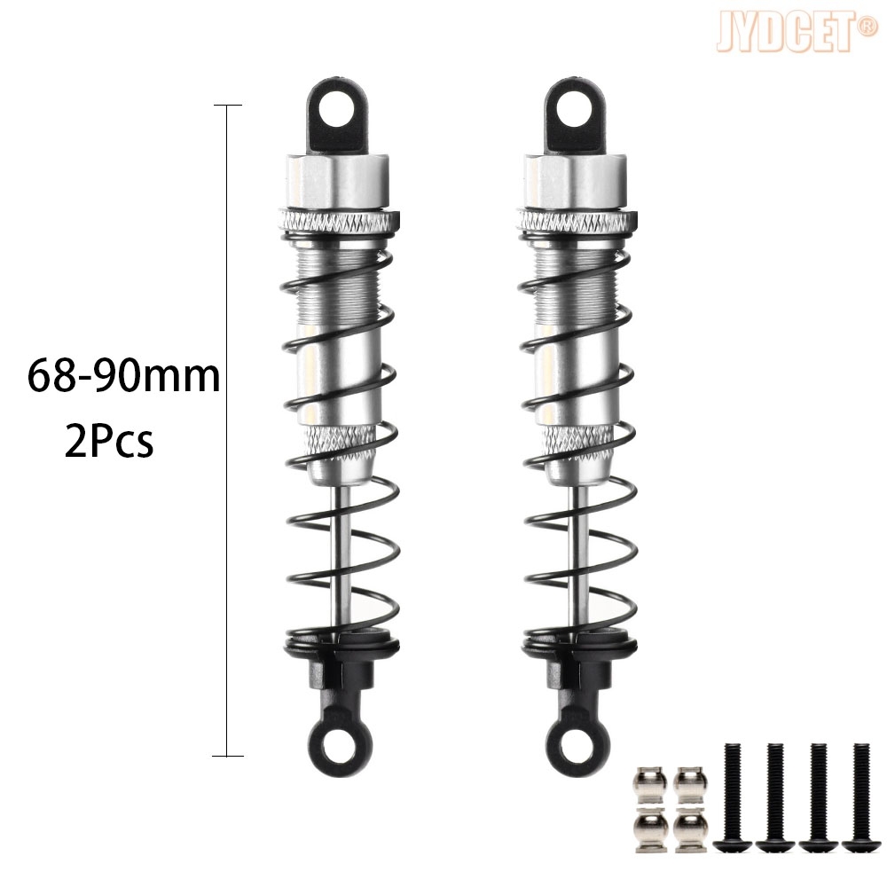 Amortisseur d'huile en alliage d'aluminium 75MM 80MM 90MM, pour voitures RC 1/10 adultes Tamiya CC01 Axial SCX10 D90