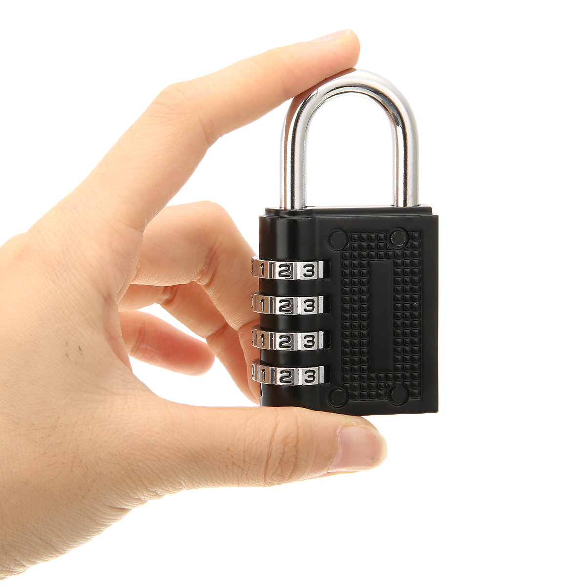 Zinc Alloy Combination Padlock Weatherproof Security Lock Heavy Duty 4-Digit Combination Lock For Outdoor And Indoor