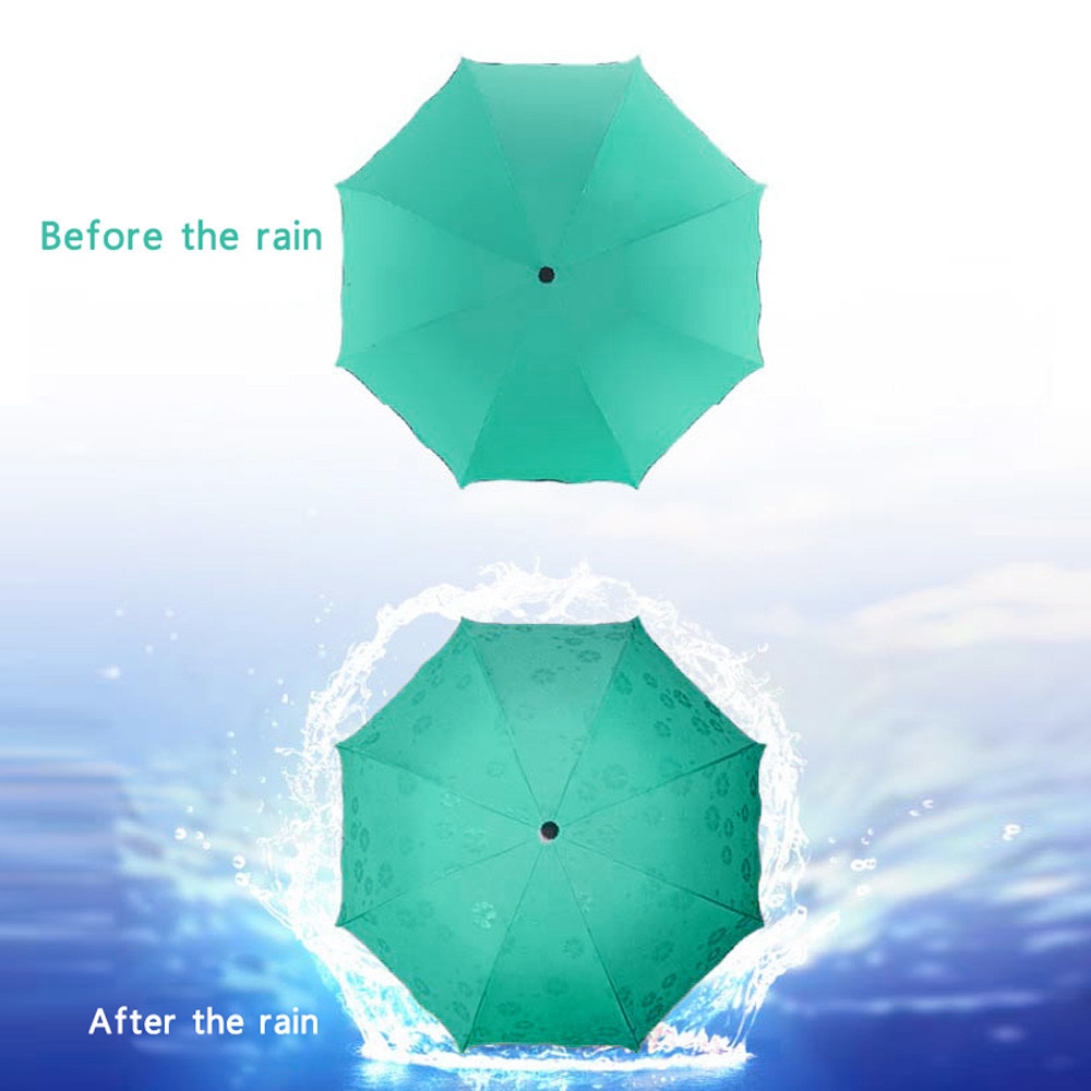 Regenkleding Paraplu Regenachtige Seizoen Opvouwbare Paraplu Reizen Parasol Vouwen Regen Winddicht Paraplu Opvouwbare Anti-Uv Zon/Regen