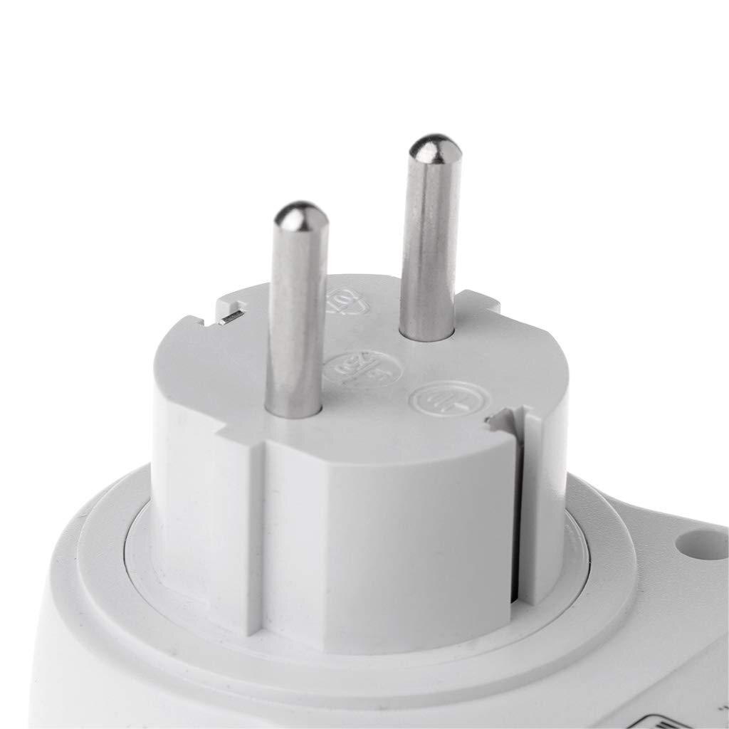 EU Plug Plug-in Digital LCD Energy Monitor Power Meter Electricity Electric Usage Monitoring Socket