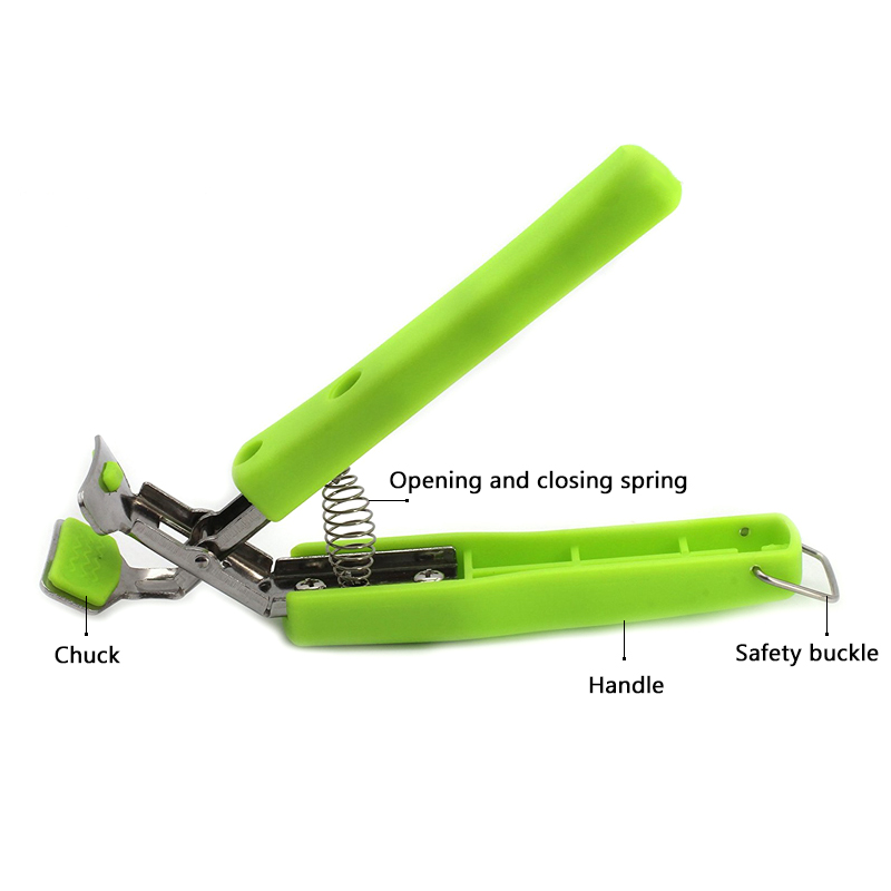 Stainless Steel Dish Clamp Dish Plate Bowl Clamp Clamp Silicone Handle Kitchen Tool Anti-scald Clamp Bowl Lifter