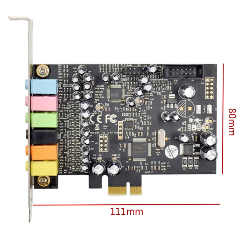 PCIe 7,1 CH Soundkarte Stereo umgeben Klang PCI-E Gebaut-in 7,1-Kanal o System CM8828