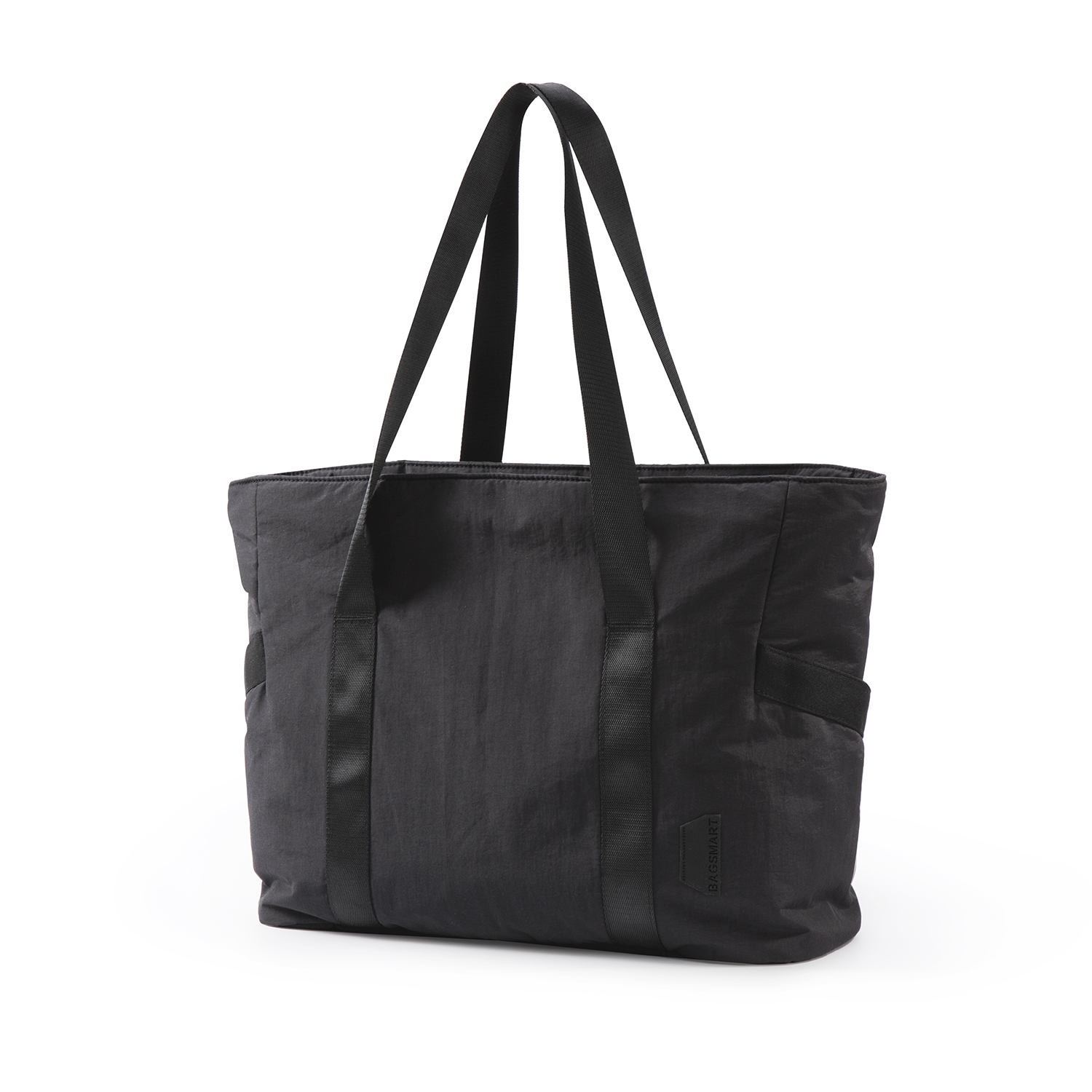 BAGSMART Bolsa Tote para Mujeres de Gran Capacidad Bolsa de Hombro Bolsa Cruzada Bolso de Mano para Estudiantes Universitarias Bolsa de Compras para Mujeres: Negro