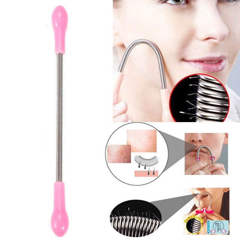 3 Pcs Facial Facial Hair Removal Device Spring Hair Removal Facial Hair Removal Device Epilator