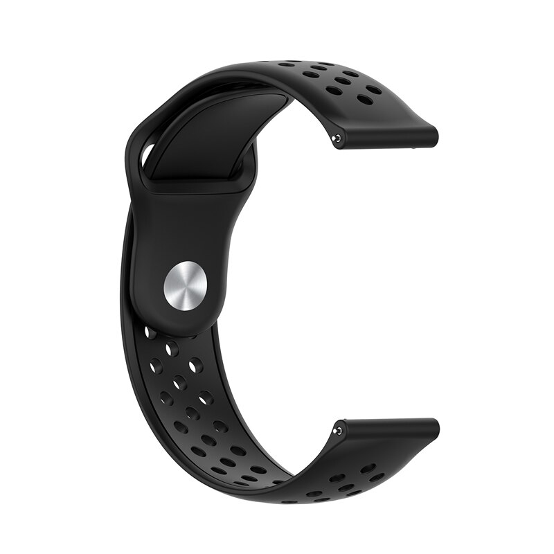 Correa de reloj transpirable para Huawei Honor ES correa de muñeca de silicona suave correa de repuesto accesorios de reloj correa de 20MM