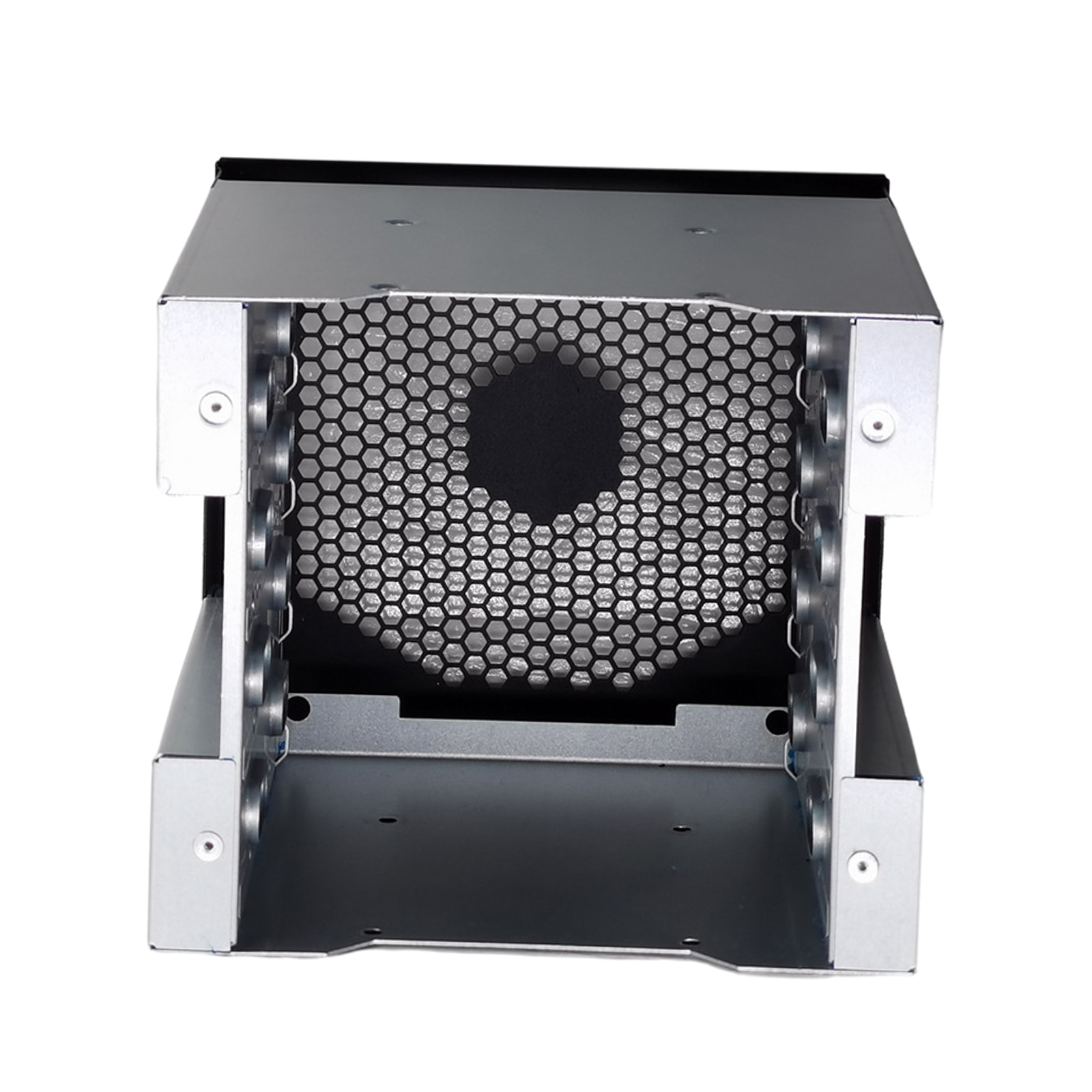 5" 3 x Optical Drive Bays PC Hard Drive Caddy Cage Shelf DIY Chassis Expansion