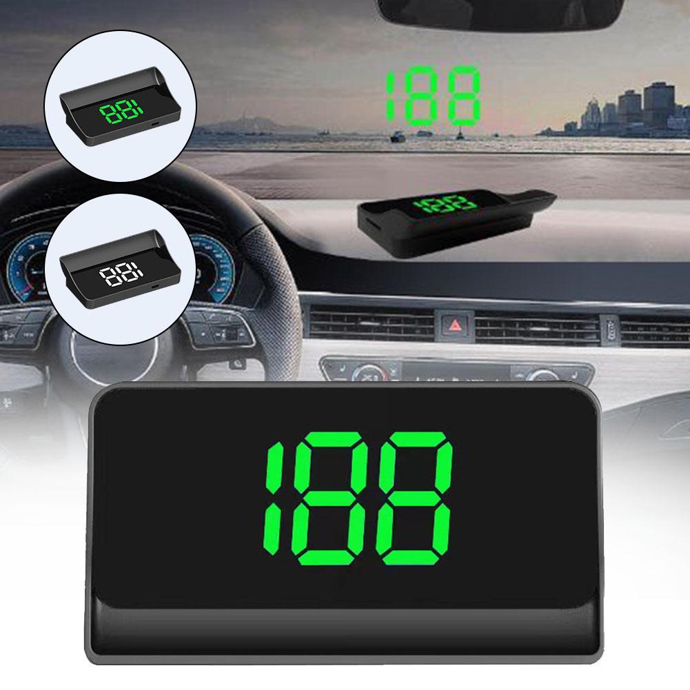 Auto Kopf hoch HD Anzeige GPS Tacho Geschwindigkeit KMH Digital HUD Windschutzscheibe Projektor Für Alle Autos Auto Elektronik Zubehör