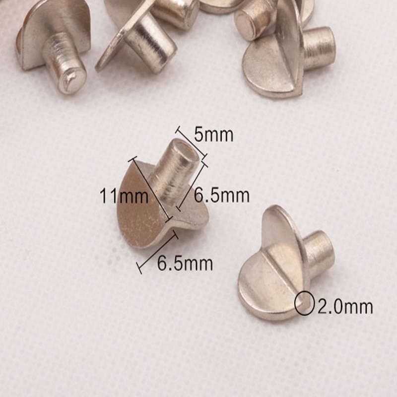 20 stk. justerbar metalhyldeholder hylder beslag til glashylder skabsmøbler hardware lige vinkel lag studs pinde