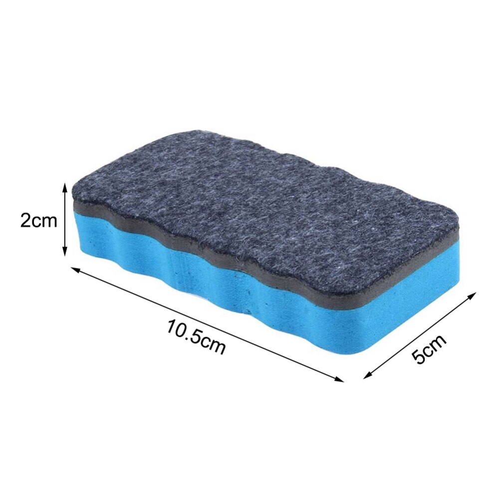 8 pcsmuti colormagnetic whiteboard suddgummi kontorsskola markör tavla renare suddgummi torka student brevpapper leverans