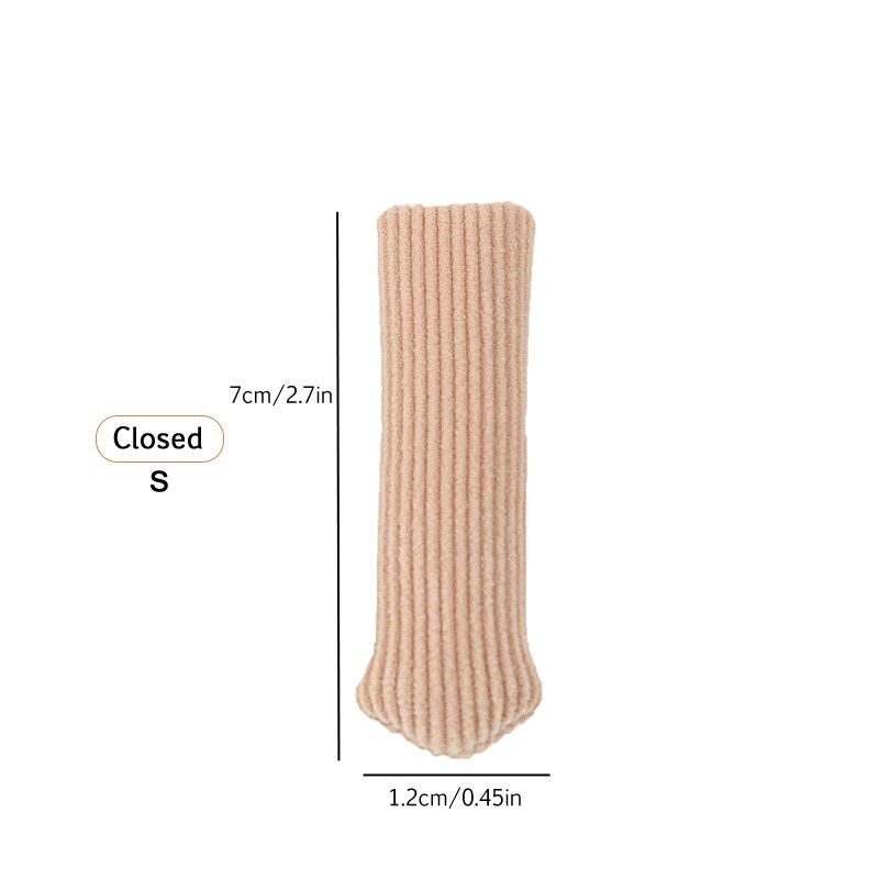 1Pcs Foot Care Toe Finger Protector Toe Bunion Protector Corn Clavus Protector Athlete's Foot Care Toe Cap: Close S