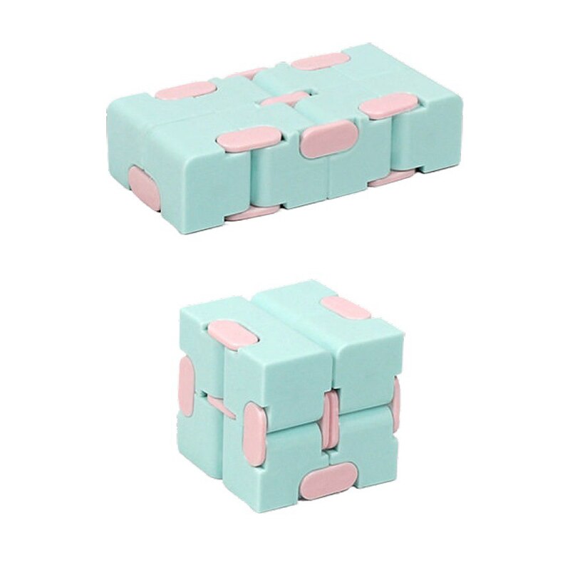 Cube Infinity Cube Anti Stress Speelgoed Stress Reliever Flip Ontspannen Speelgoed Infinity Cube Ontspannen Speelgoed Kantoor Creatieve Volwassenen Xmas: Default Title