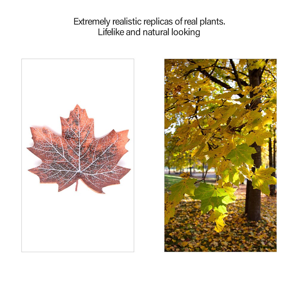 Artificial Reptile Tank Plants Climbing Leaf Decoration for Lizards Frogs Snakes Spider and Other Reptiles Reptile Decoration