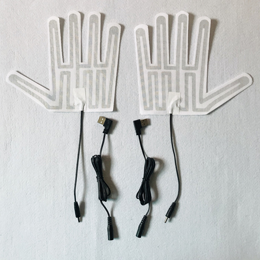 5v winterse thermische handverwarmers voor buiten, geschikt voor schoenen en handschoenen, van koolstofvezel, met usb-aansluiting, verwarmingskussens en elektrisch verwarmingselement.