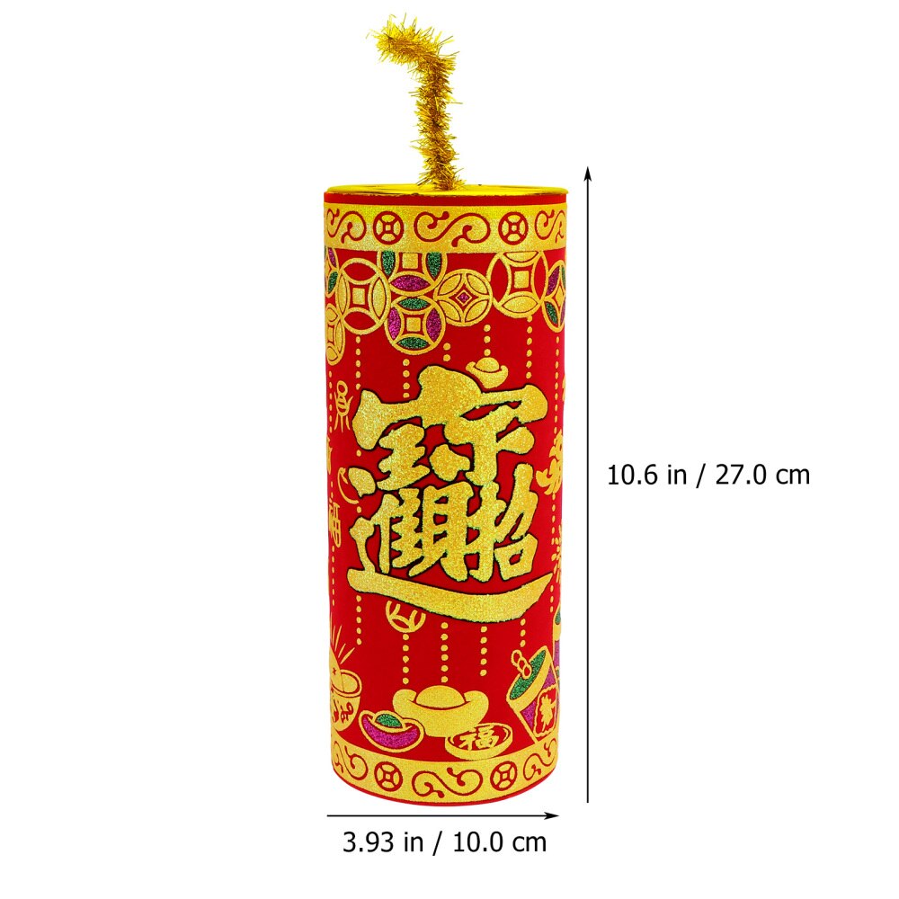1pc Spring Festival Ornament Festival Decoration Chinese Year Ornament
