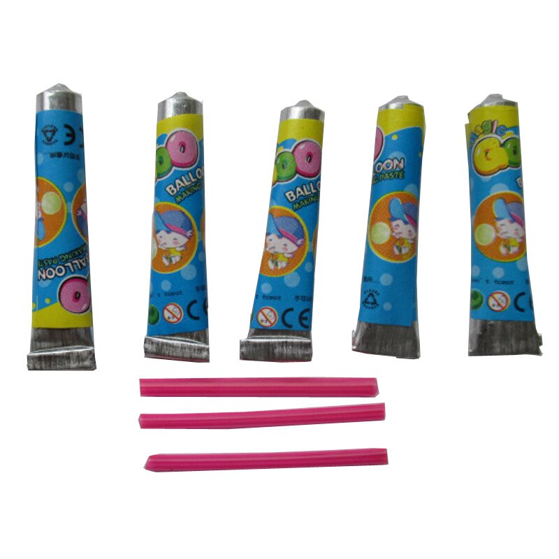 5 pièces nouveauté amusant en plastique souple Slime bulle magique bulle grand ballon soufflant grande bulle accessoires magiques enfants jouets: 5pcs