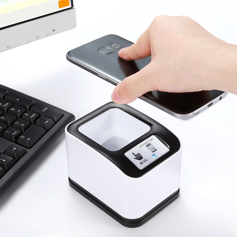 1D 2D Barcode Scanner Ie Desktop Barcode Reader USB Barcode Scanner Omnidirectional Sn
