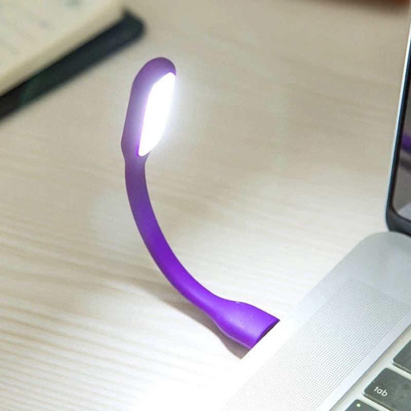 Mini ventilateur USB flexible et pliable avec lumière LED, humidificateur, banque d'alimentation, ordinateur portable, gadget d'été,