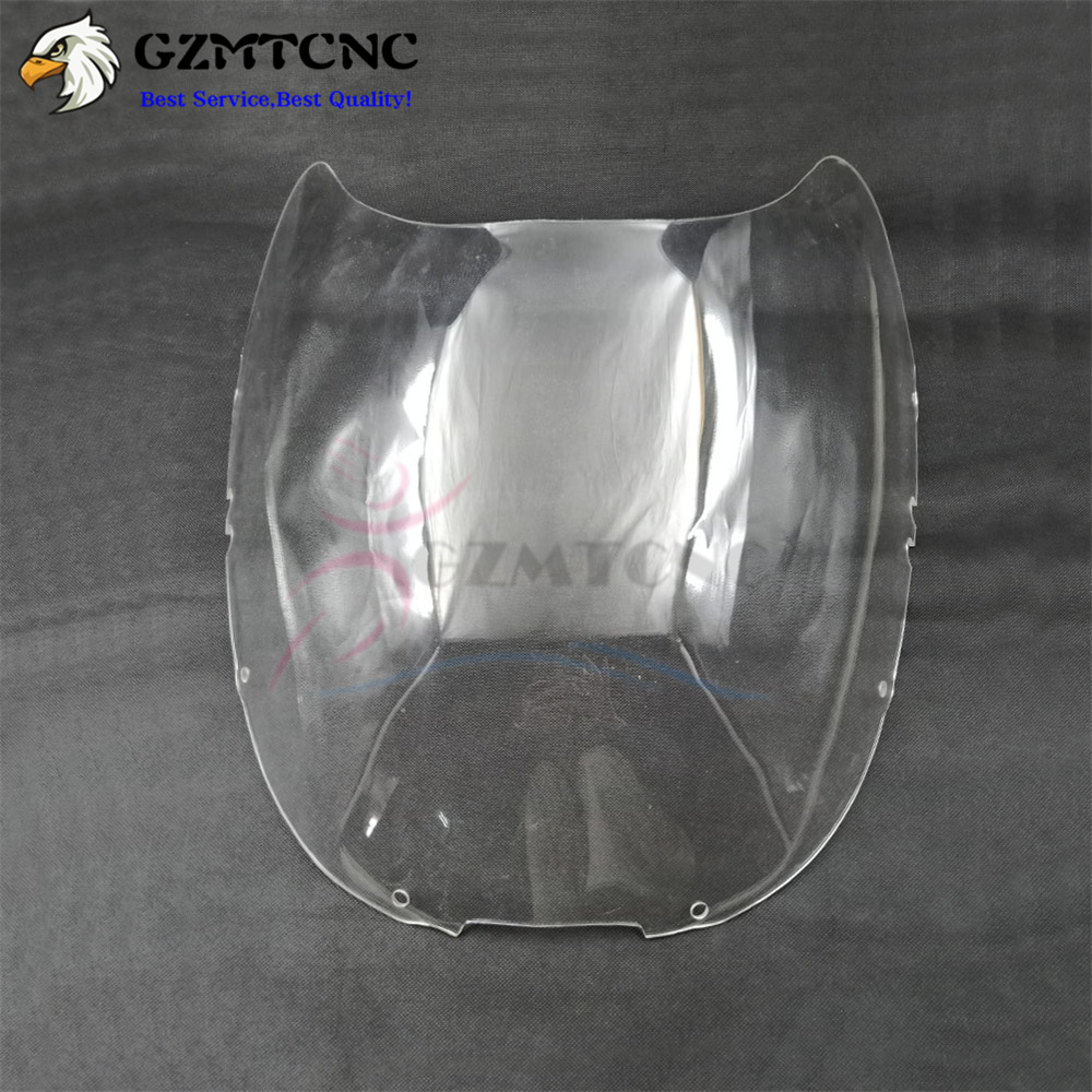 Motorcycle 89-90 ZXR750 Windscreen Windshield For KAWASAKI ZXR 750 1989 - 1990 Front Wind Deflector Shield Screen Interceptor: Clear