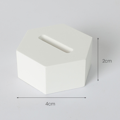 White Gypsum Ring Display Holder Jewelry Display Stand Ring Display Rack: black