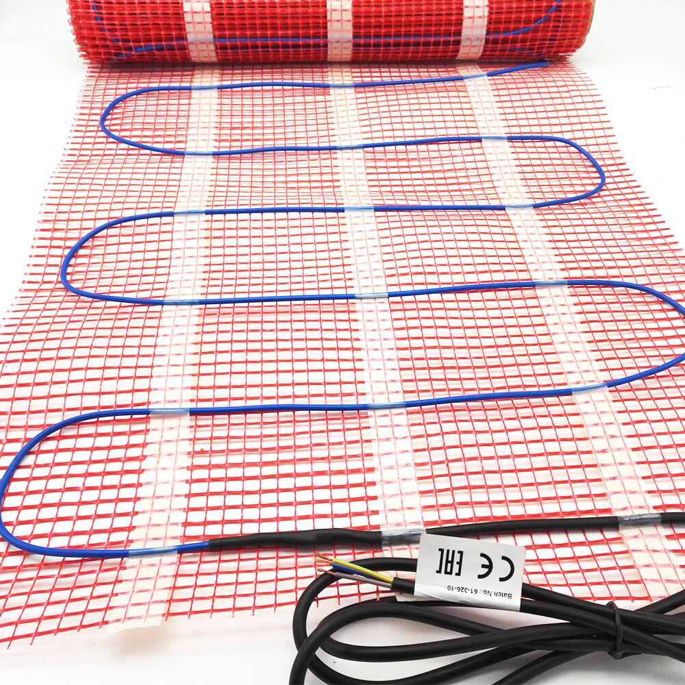 Minco heat 2m x 50cm laatan alla sementin lämmin lattialämmitysmatto 230v 150w