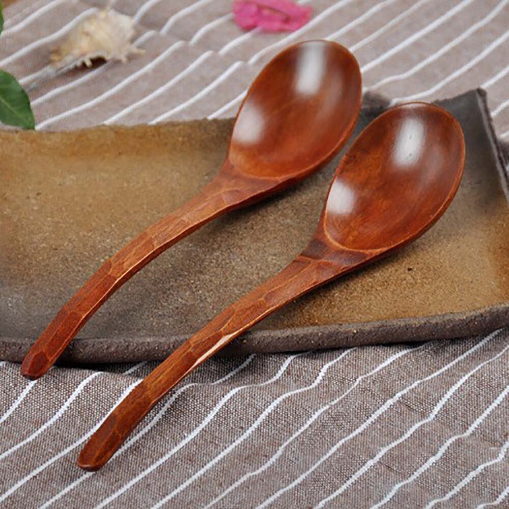Wooden Spoon Turtle Shell Texture Durable Safe Practical Cooking Soup Pot Spoon Utensil for Restaurant