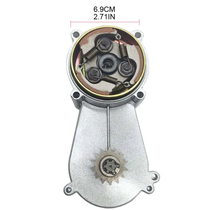 14T Versnellingsbak Drum Bell Behuizing Met Aluminium Ingelaste Clutch 47cc 49cc Mini Pocket Modificatie Onderdelen Voor Quad Dirt Bike