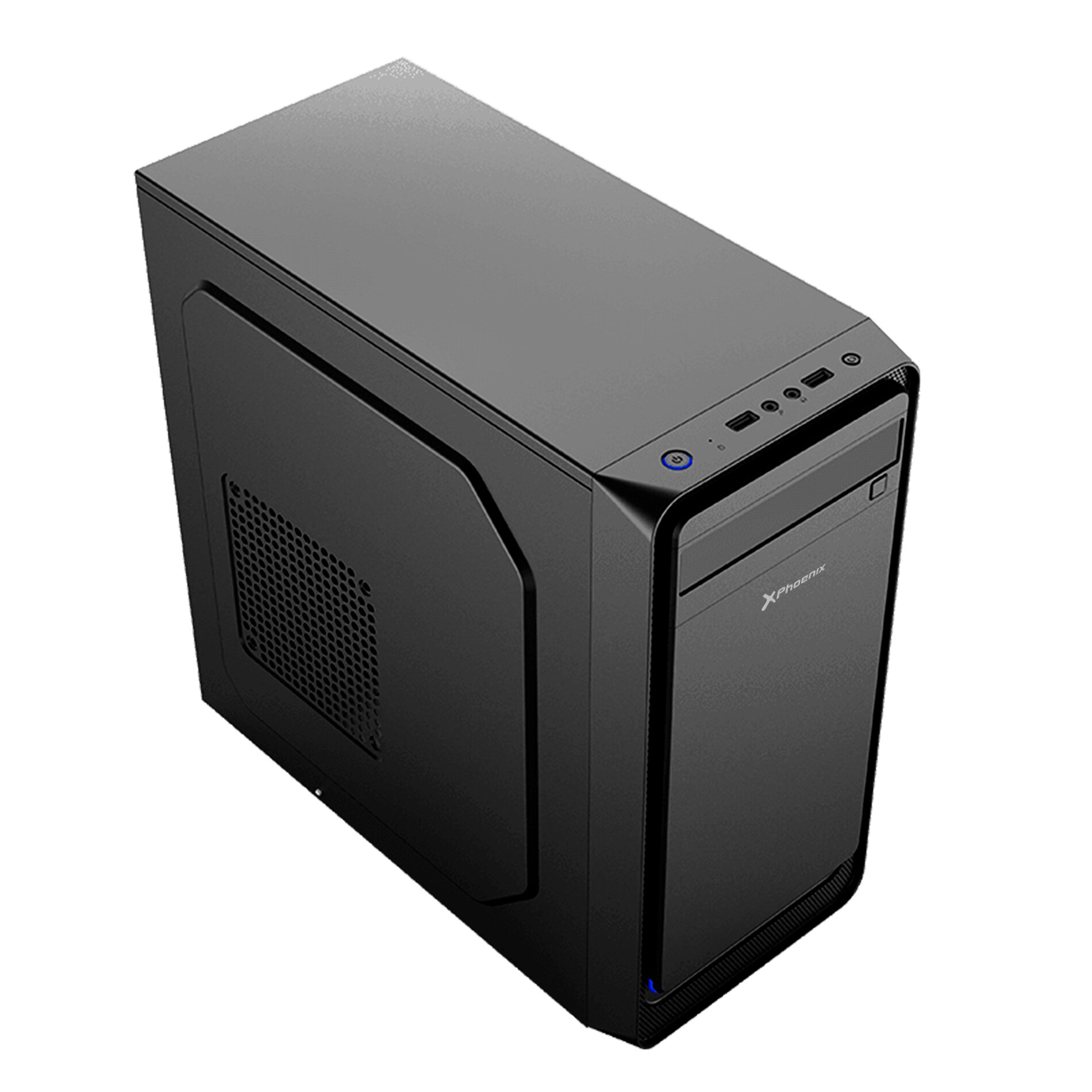 Computer Doos Desktop Micro Atx-Itx-2 Usb 3.0-Audio-Zwart