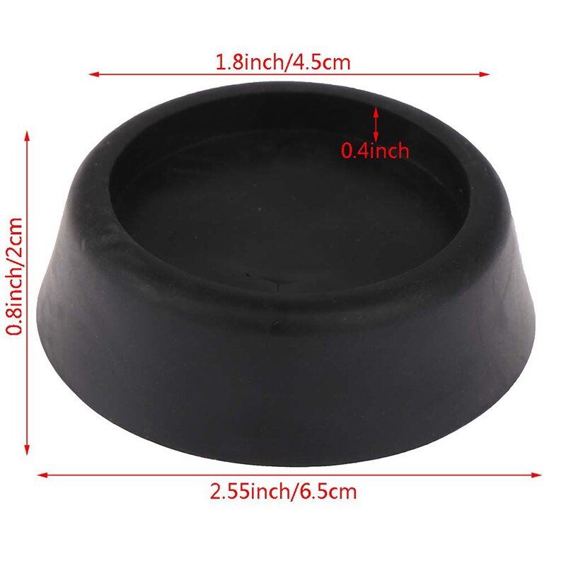 4Pcs Anti Vibration Non Slip Elasticity Rubber Mat Washing Machine Feet Pads Dryer Universal Fixed Non-Slip Pad