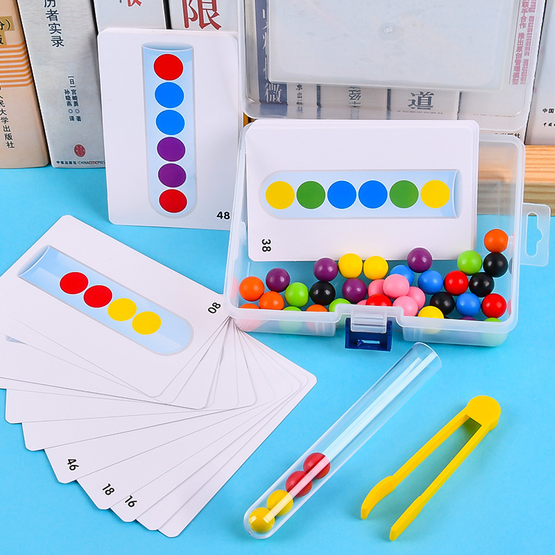 Holz Montessori Kinder Spielzeug Hände Gehirn Training Clip Perlen Puzzle Bord Mathematik Spiel Baby Früh Pädagogisches Spielzeug Für Kinder: G
