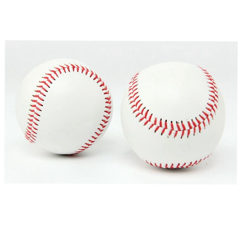 1PCS Ball Baseball Praxis Ausbildung PVC Softball Hardball Hand Nähen Sport Team Spiel 9 zoll 7,3 cm