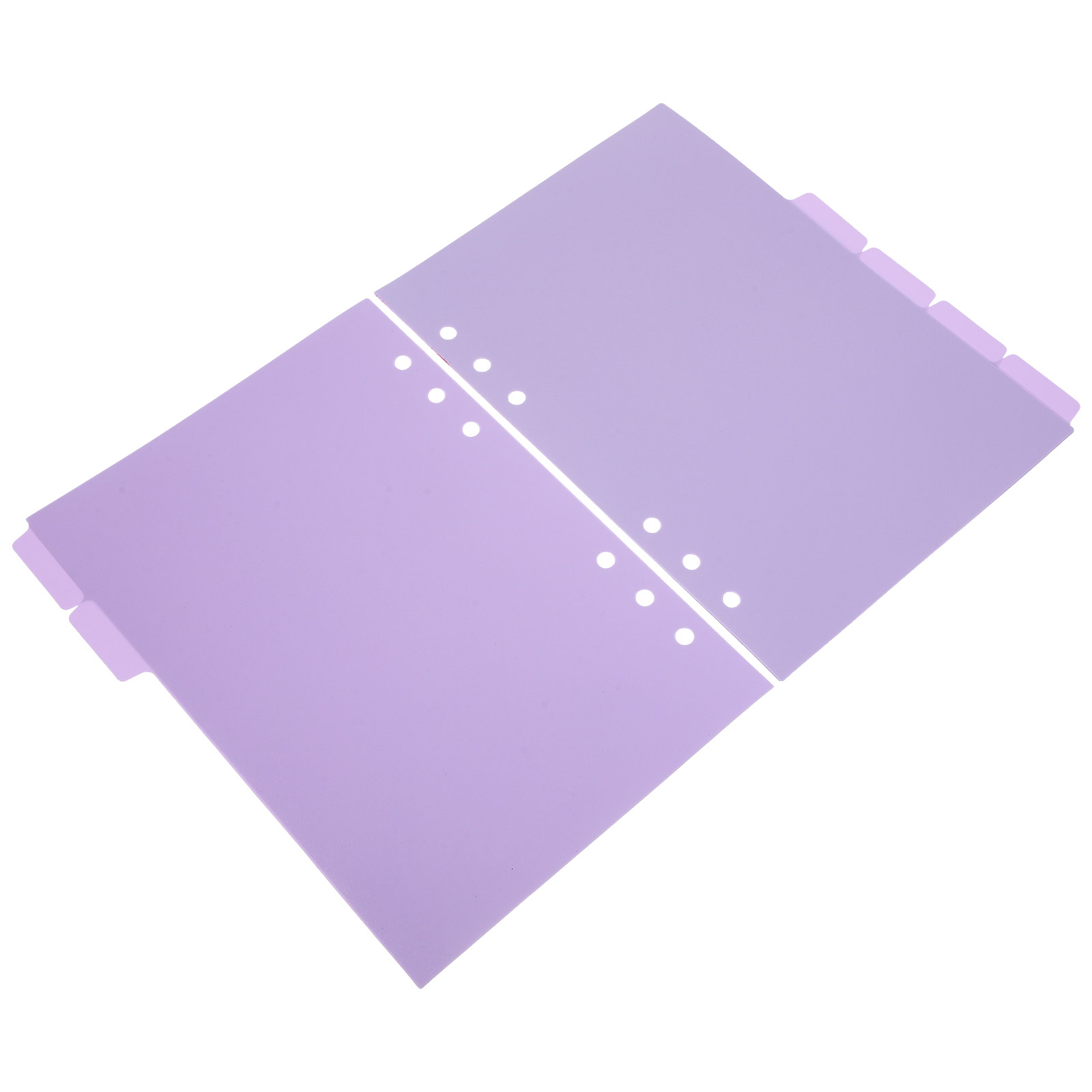 6 Stuks Bindmiddel Papier Verdelers Bindmiddel Verdelers Met Tabs 6 Perforator Kantoorbenodigdheden Plastic Verdelers Bindmiddel Sepators Met Tabs