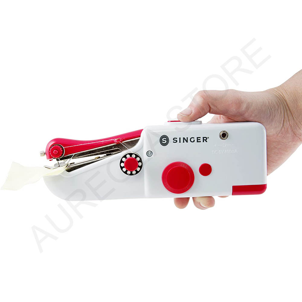 SINGER Small Hand Sewing Machine Mini Embroidery Portable Handheld Set DIY Cordless Handwork Tools Accessories