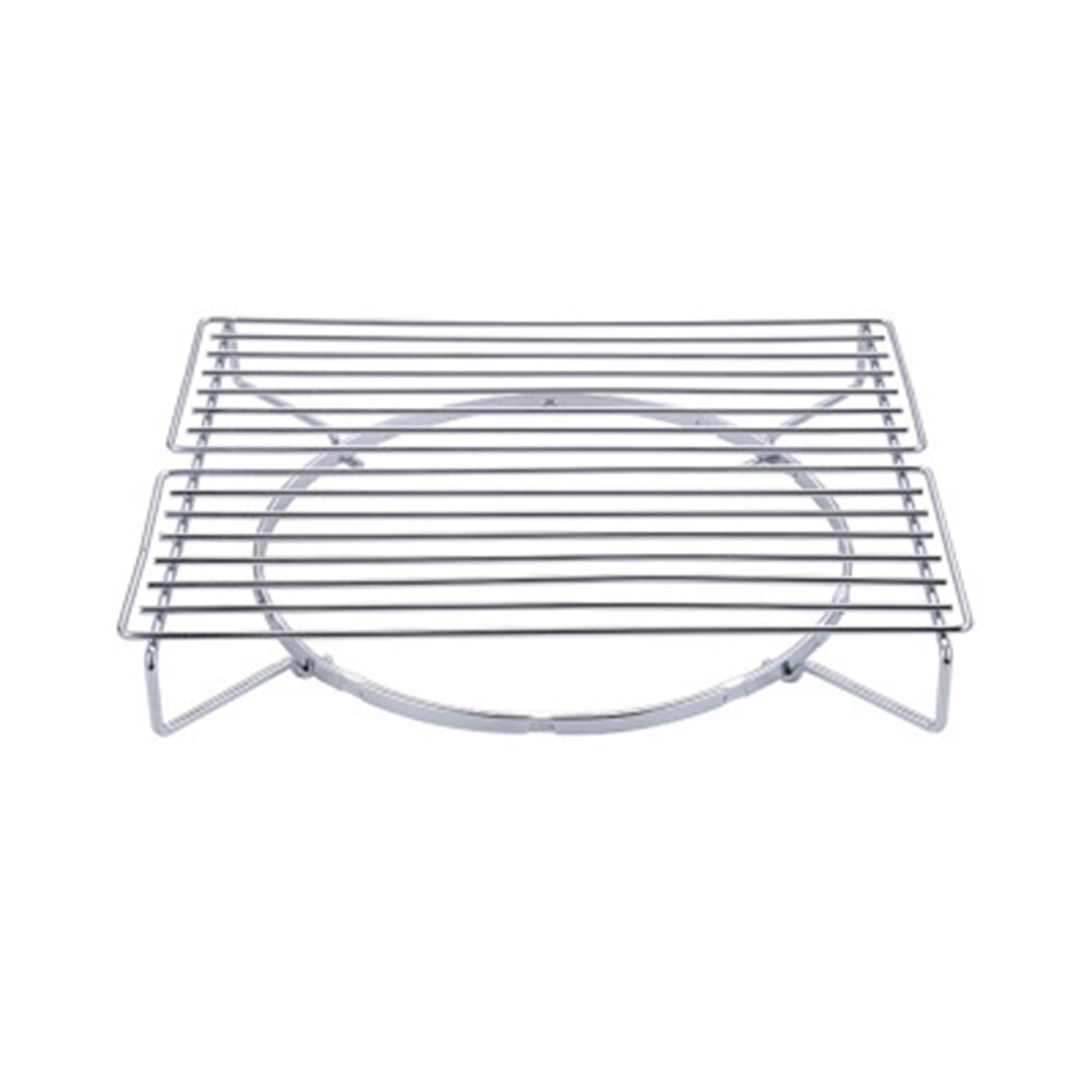 Stainless Steel BBQ Grill Barbecue Cooker Outdoor Cooking Stove Stainless Barbecue Accessories for Home Park Use MSU88