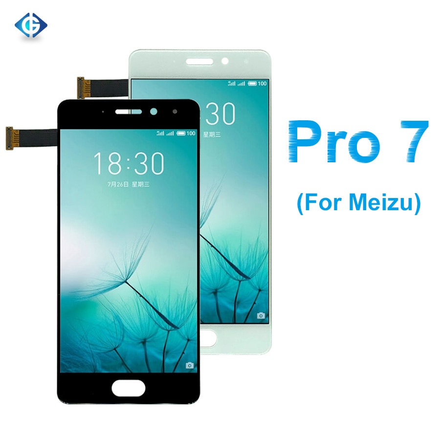 Volledige Lcd 5.2 "Voor Meizu Pro 7 Lcd Touch Screen Assembly + Frame Compleet Screen Voor Meizu Pro7 beeldscherm