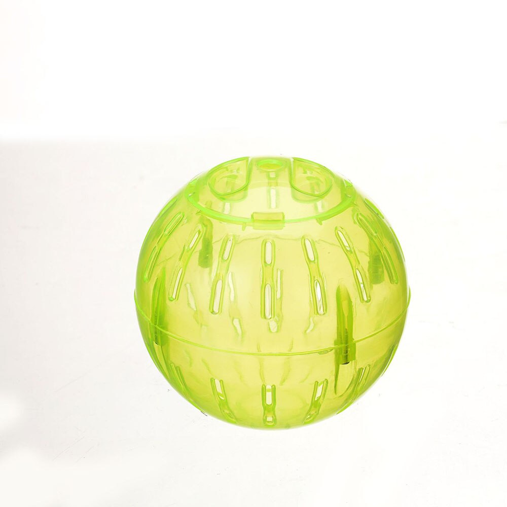 10CM Kunststoff draussen Sport Ball Gummi-Verpackung Grounder Ratte Kleine Haustier Nagetier Mäbenutzen Joggen Ball Spielzeug Hamster Rennmaus Ratte ÜSpund Bälle spielen Spielzeug