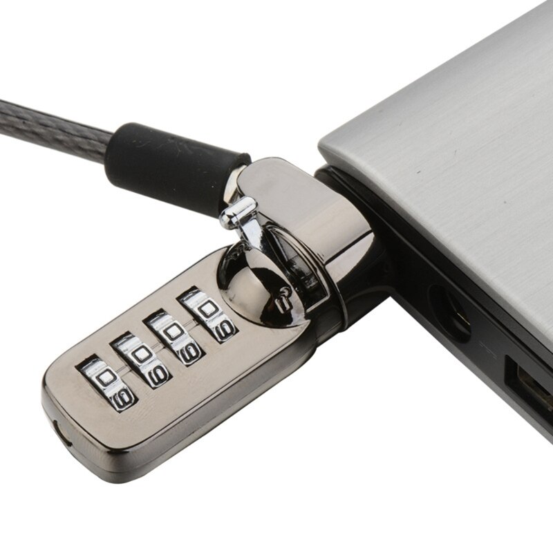 Candado de Cable con contraseña para Monitor Digital, candado antirrobo para ordenador, PC y portátil